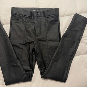 Worn once, soft inside.